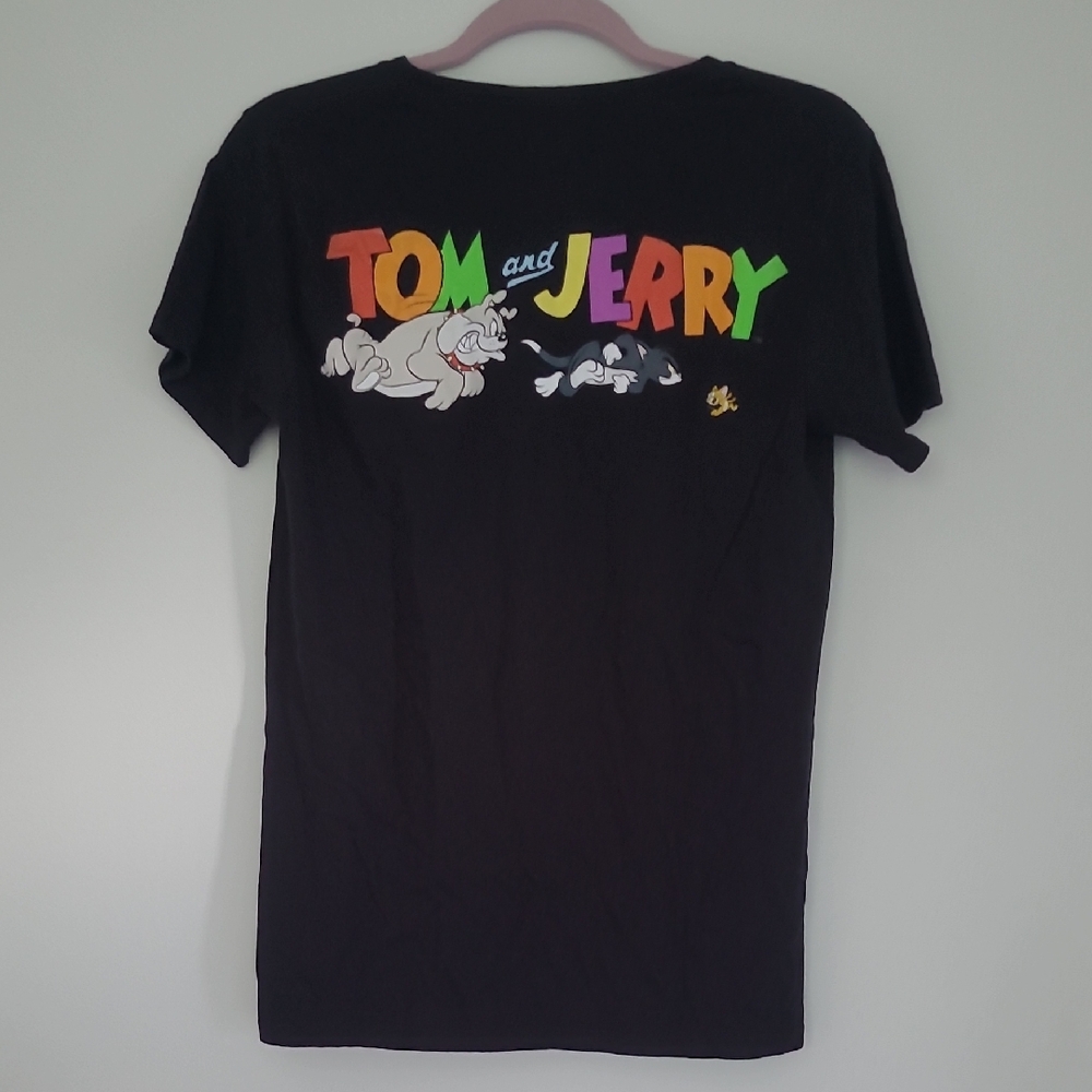 Black Tom & Jerry Short Sleeve Tee